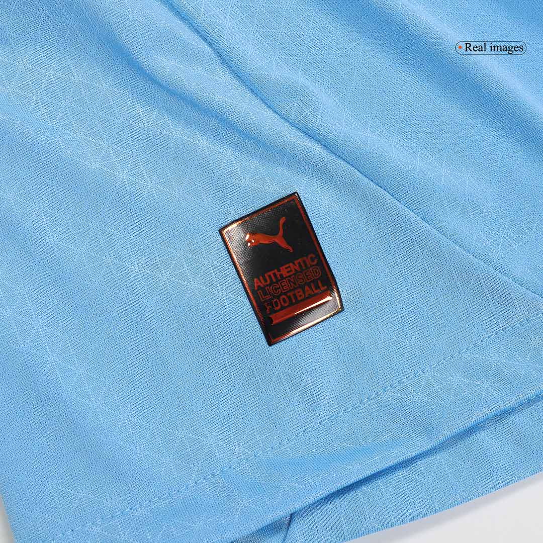 Manchester City Domicile Maillot 2024/25 Authentique Grande Taille