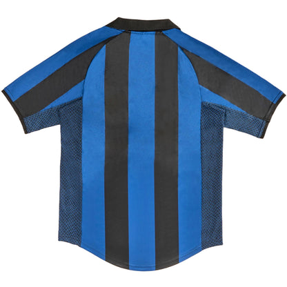 Retro Inter Milaan Thuisshirt 2001/02 Blauw&Zwart