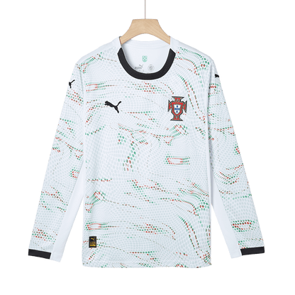 RONALDO #7 Portugal Extérieur Maillot Manches Longues 2025