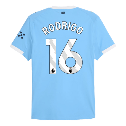 RODRIGO #16 Manchester City Domicile Maillot 2025/26 Authentique