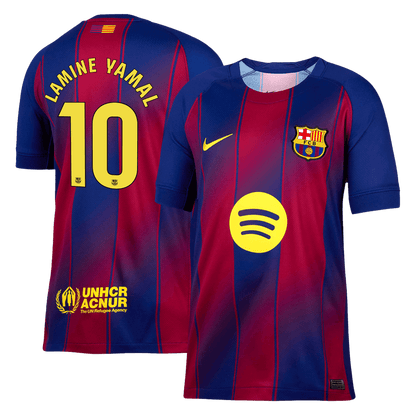 LAMINE YAMAL #10 Barcelone Domicile Maillot 2025/26