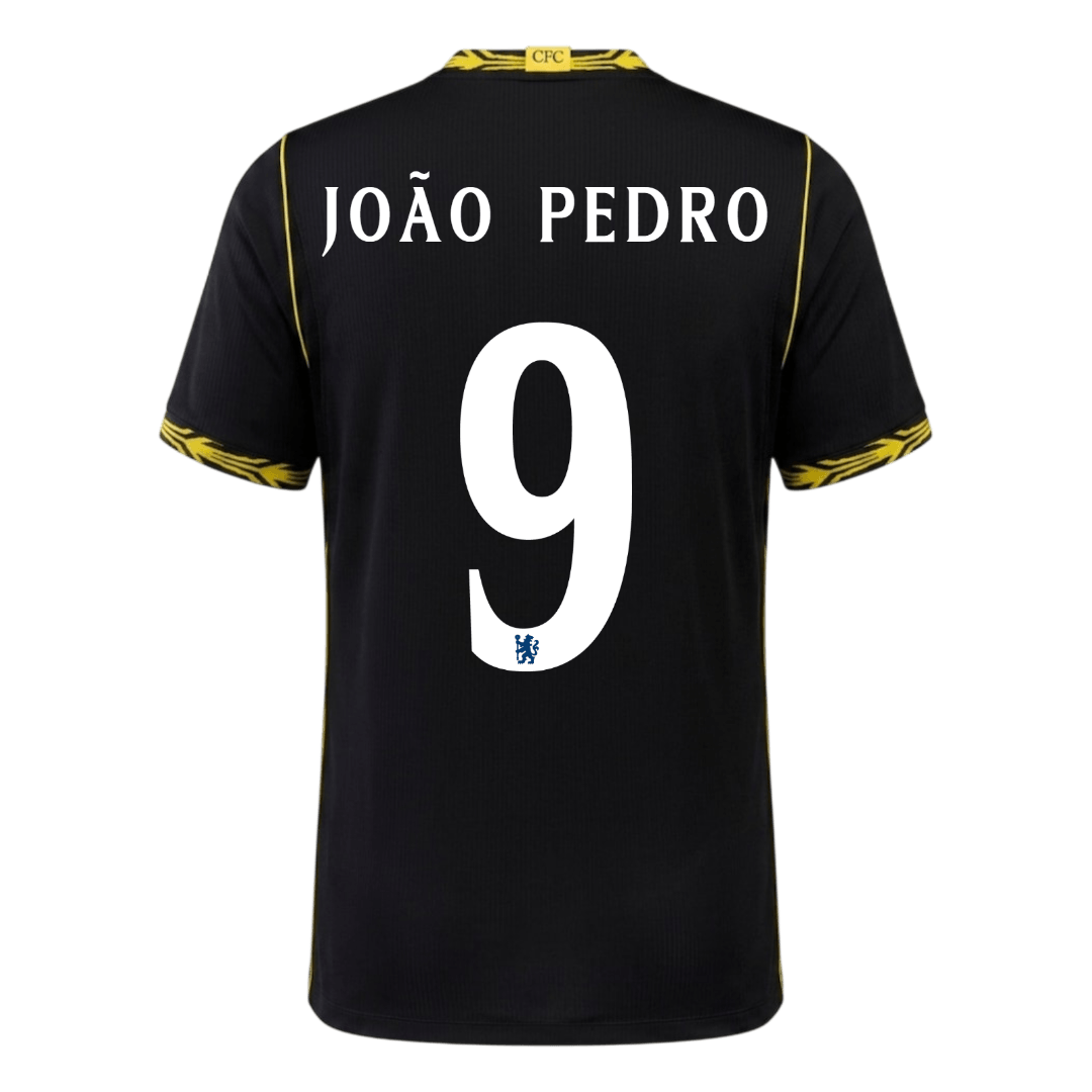 JOÃO PEDRO #9 Chelsea Extérieur Maillot 2026/27 Noir