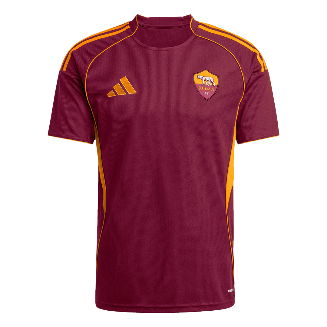 Roma Domicile Maillot Kit 2025/26 Rouge
