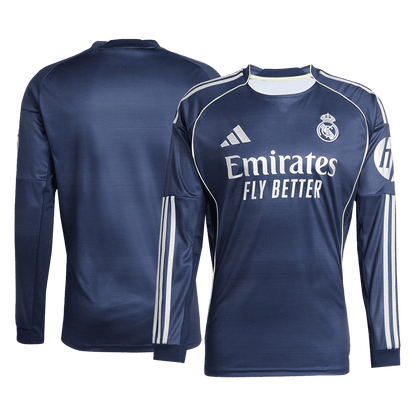 Real Madrid Extérieur Maillot Manches Longues 2025/26