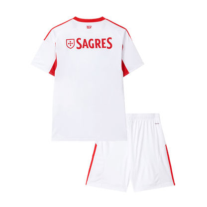 Lisbonne Third Maillot Kit 2025/26 Junior Blanc