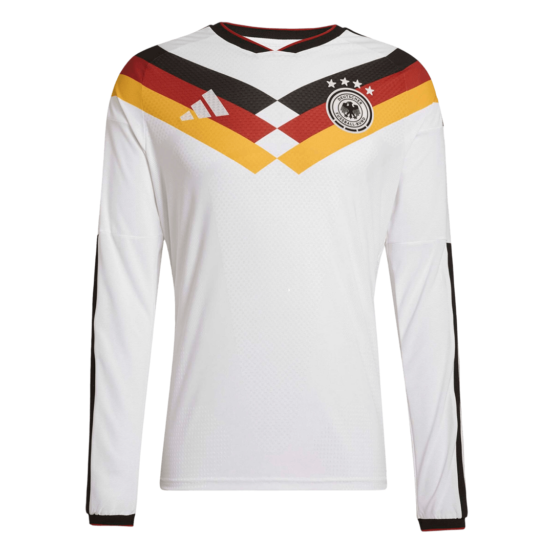 Allemagne Domicile Maillot Manches Longues - Coupe du Monde 2026 Blanc