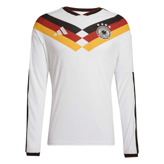 Allemagne Domicile Maillot Manches Longues - Coupe du Monde 2026 Blanc