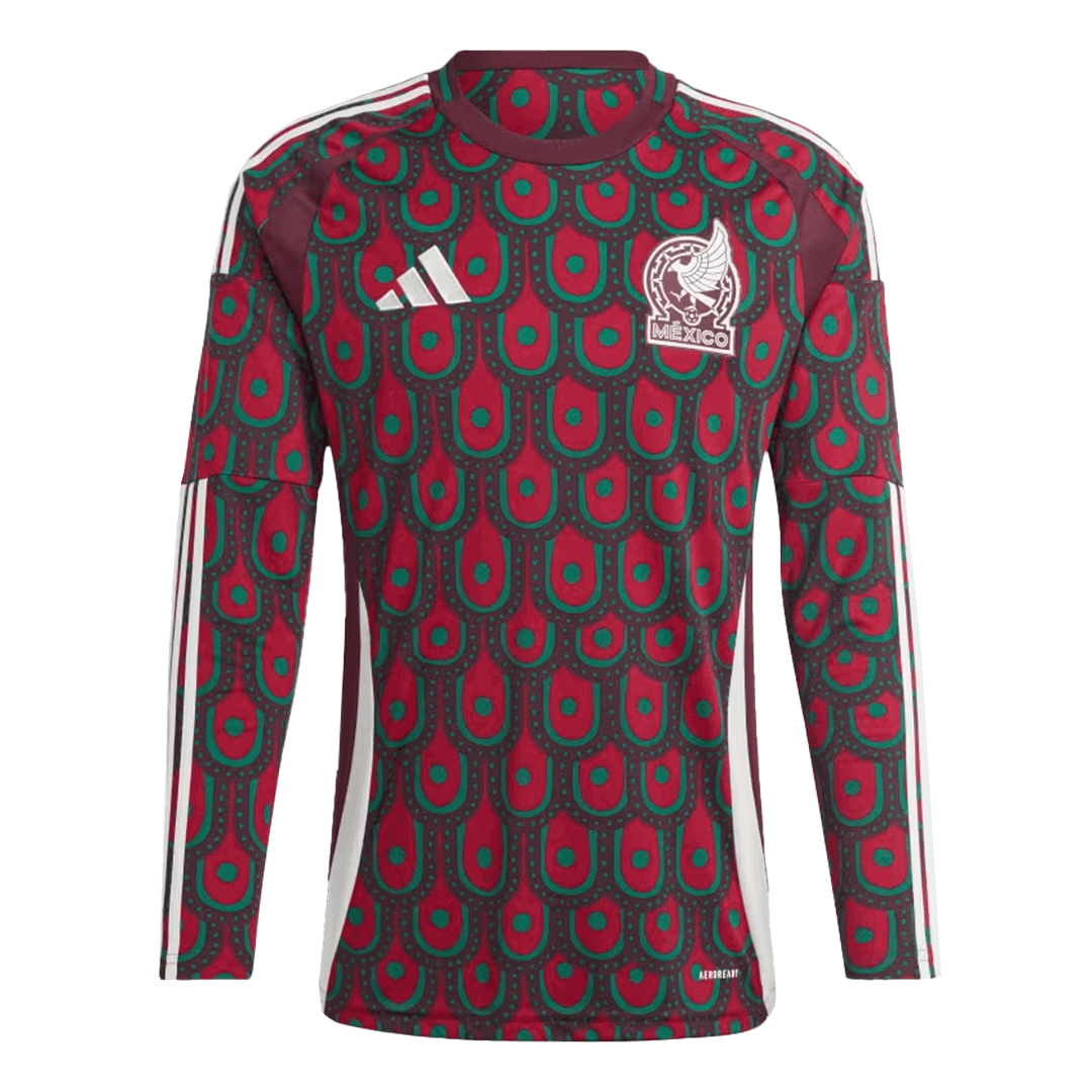 Mexique Domicile Maillot Manches Longues 2024 - Mon Maillot Foot Store