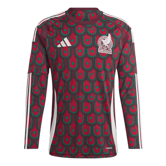 Mexique Domicile Maillot Manches Longues 2024 - Mon Maillot Foot Store