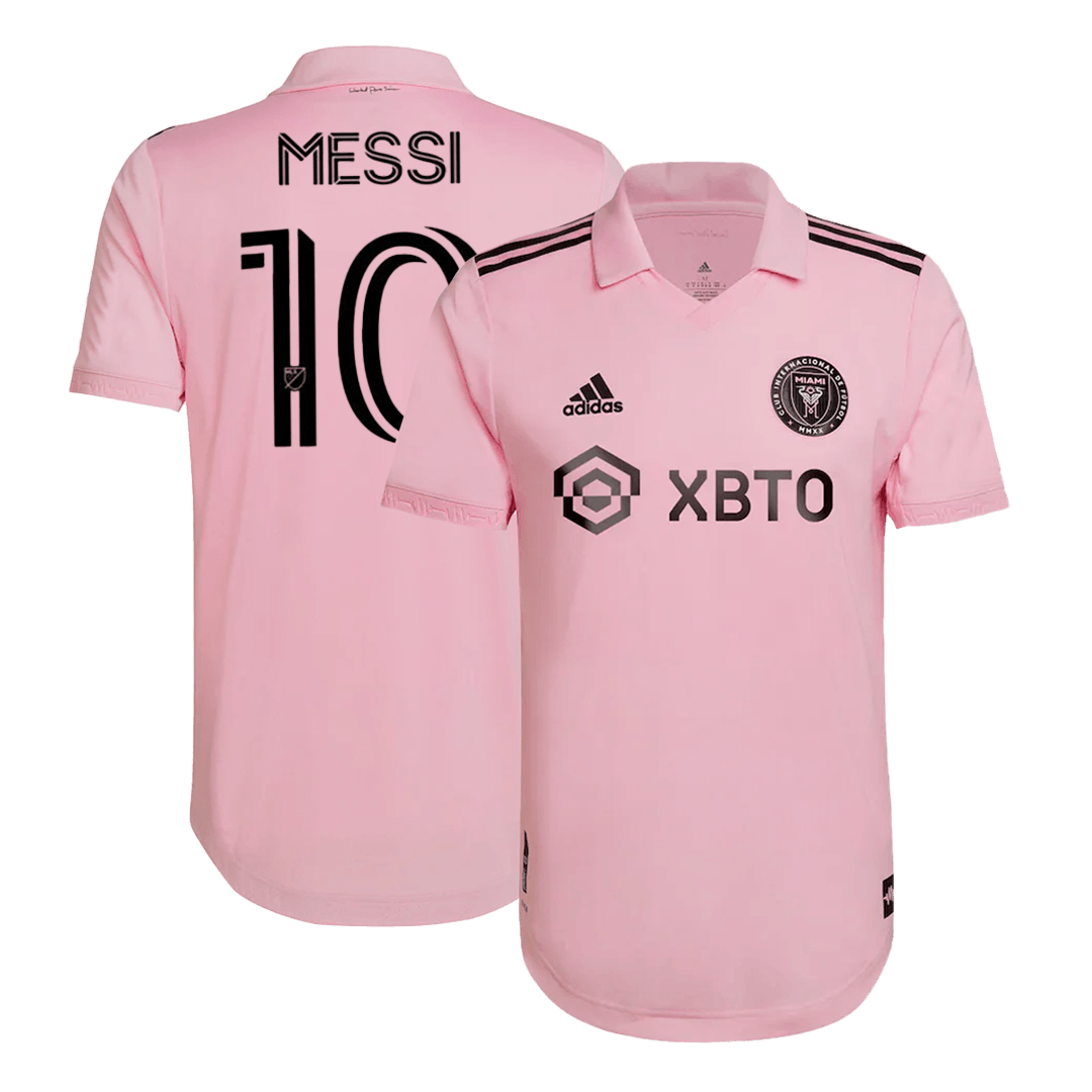 MESSI #10 Inter Miami CF Domicile Maillot 2022 Authentique - Mon Maillot Foot Store