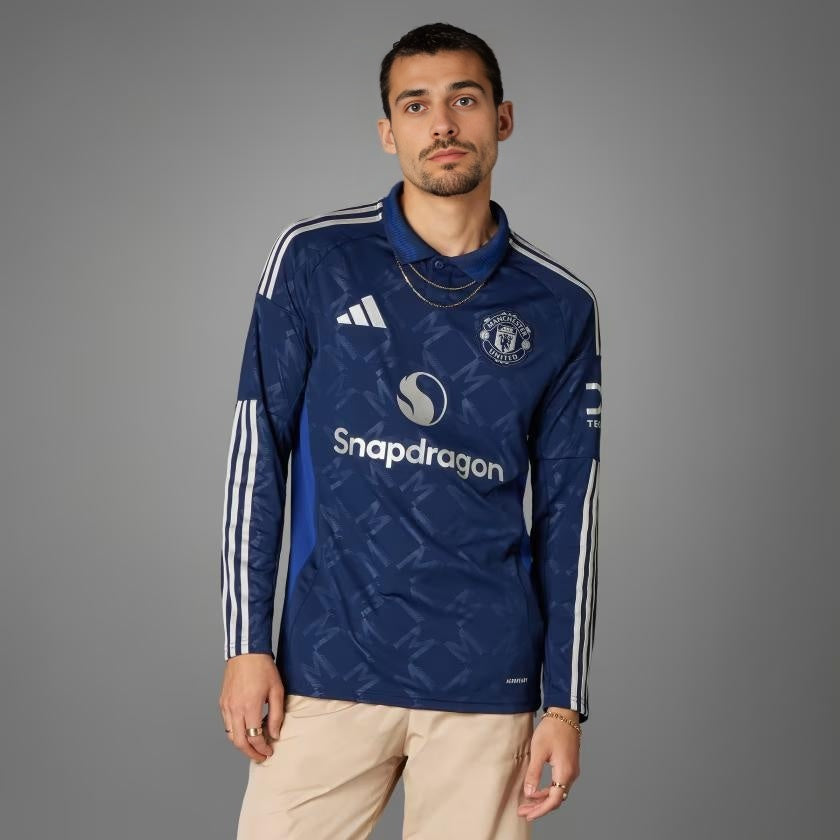 Manchester United Extérieur Maillot Manches Longues 2024/25