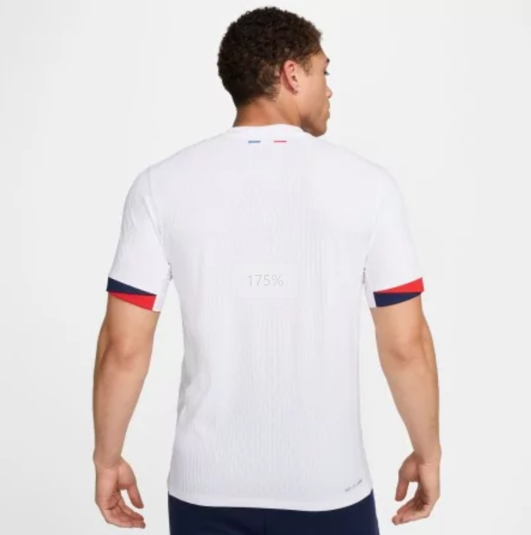Paris Extérieur Blanc Maillot 2024/25 Authentique